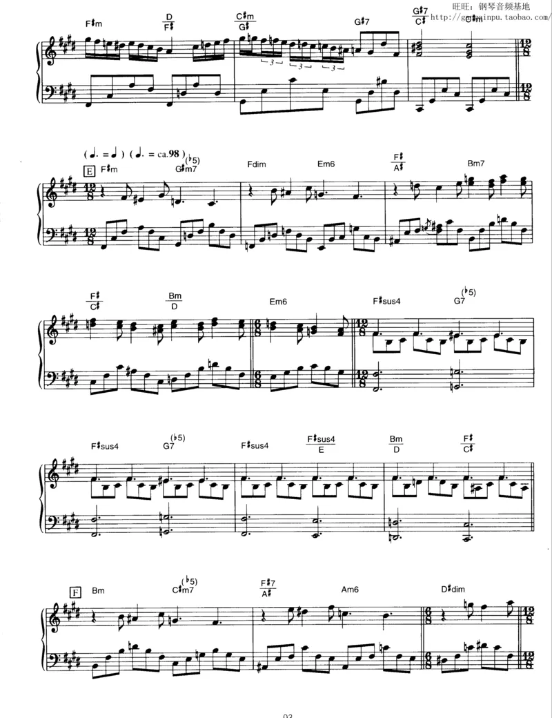 47、钢琴故事3（45页，共10首）_一万首著名钢琴曲谱哈农贝多芬合集视频教学电子版高清无水印可打印_3流行音乐谱_流行钢琴谱合集形式_高清PDF无水印