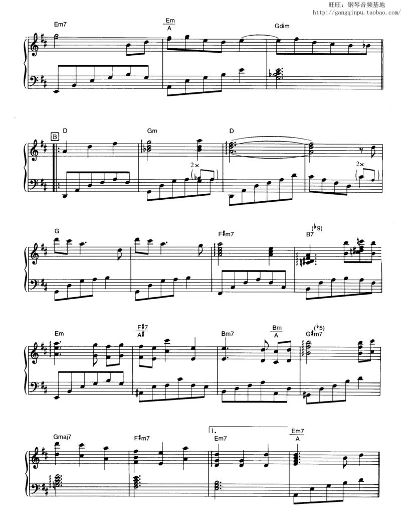 47、钢琴故事3（45页，共10首）_一万首著名钢琴曲谱哈农贝多芬合集视频教学电子版高清无水印可打印_3流行音乐谱_流行钢琴谱合集形式_高清PDF无水印