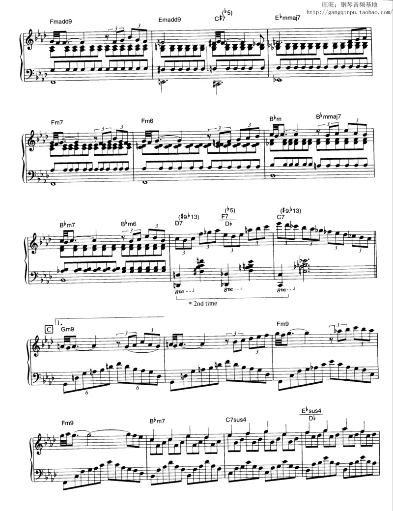 47、钢琴故事3（45页，共10首）_一万首著名钢琴曲谱哈农贝多芬合集视频教学电子版高清无水印可打印_3流行音乐谱_流行钢琴谱合集形式_高清PDF无水印