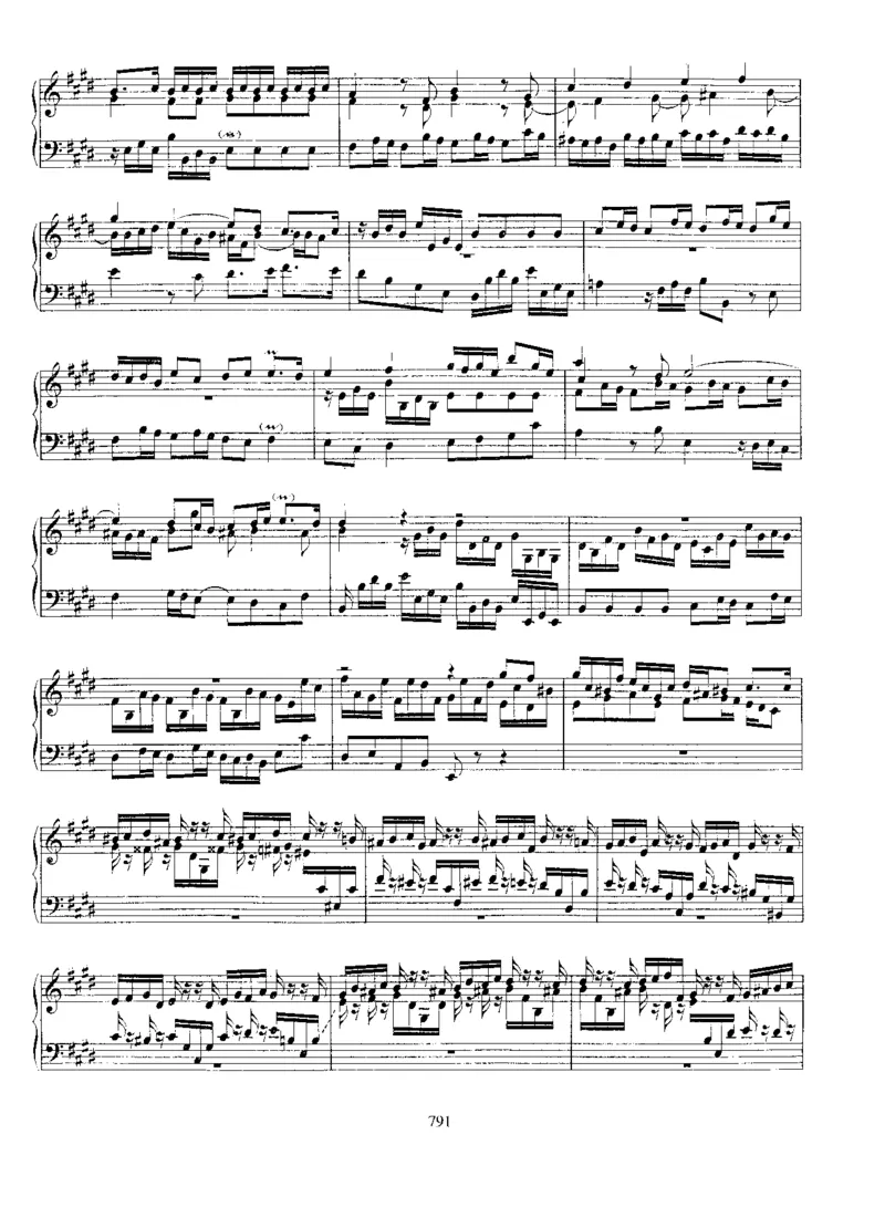 CapriccioinE,BWV993_一万首著名钢琴曲谱哈农贝多芬合集视频教学电子版高清无水印可打印_1古典钢琴知名音乐家谱_巴赫钢琴谱全集_其他