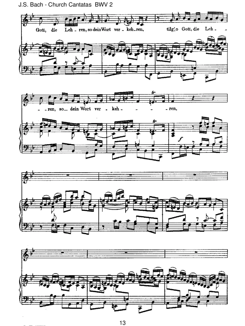 BWV2AchGott,vomHimmelsiehdarein_一万首著名钢琴曲谱哈农贝多芬合集视频教学电子版高清无水印可打印_1古典钢琴知名音乐家谱_巴赫钢琴谱全集_J.S巴赫作品全集