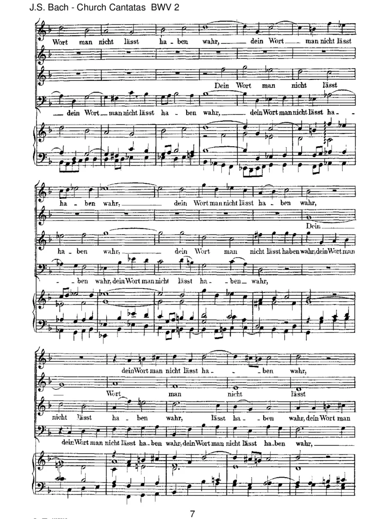 BWV2AchGott,vomHimmelsiehdarein_一万首著名钢琴曲谱哈农贝多芬合集视频教学电子版高清无水印可打印_1古典钢琴知名音乐家谱_巴赫钢琴谱全集_J.S巴赫作品全集