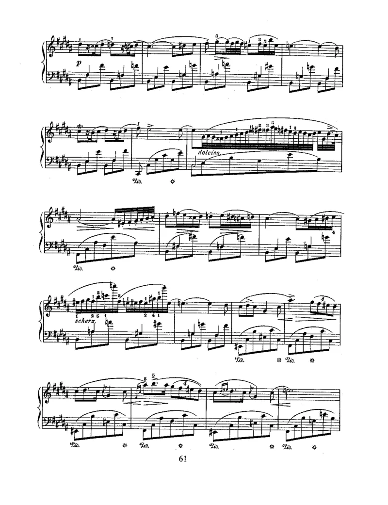 3Nocturnes,Op9_一万首著名钢琴曲谱哈农贝多芬合集视频教学电子版高清无水印可打印_1古典钢琴知名音乐家谱_肖邦钢琴谱全集_夜曲