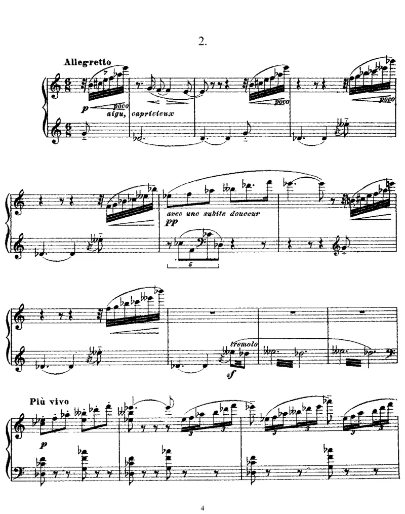 2Poemes,Op69_一万首著名钢琴曲谱哈农贝多芬合集视频教学电子版高清无水印可打印_1古典钢琴知名音乐家谱_斯克里亚宾钢琴谱全集_Poemes