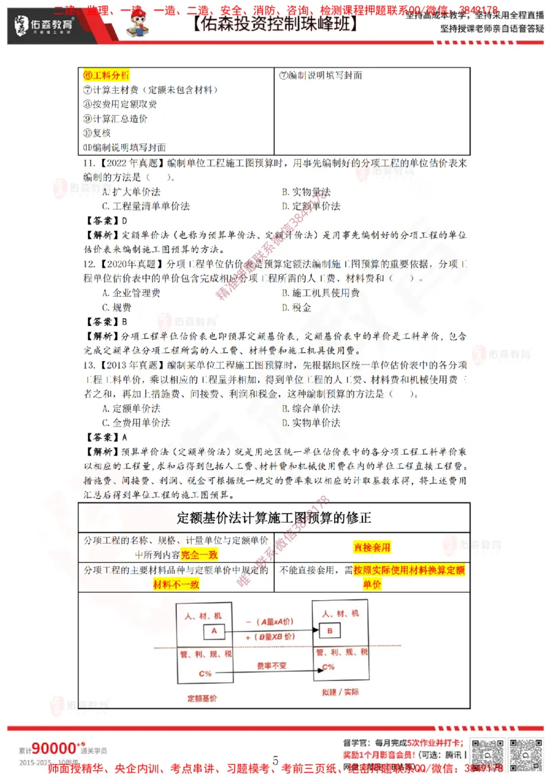 2月21日佑森投资控制珠峰班VIP作业答案_监理工程师_2025监理工程师_2025年监理工程师SVIP_2025年监理土建控制SVIP_02-基础精讲✿高端面授✿深度强化