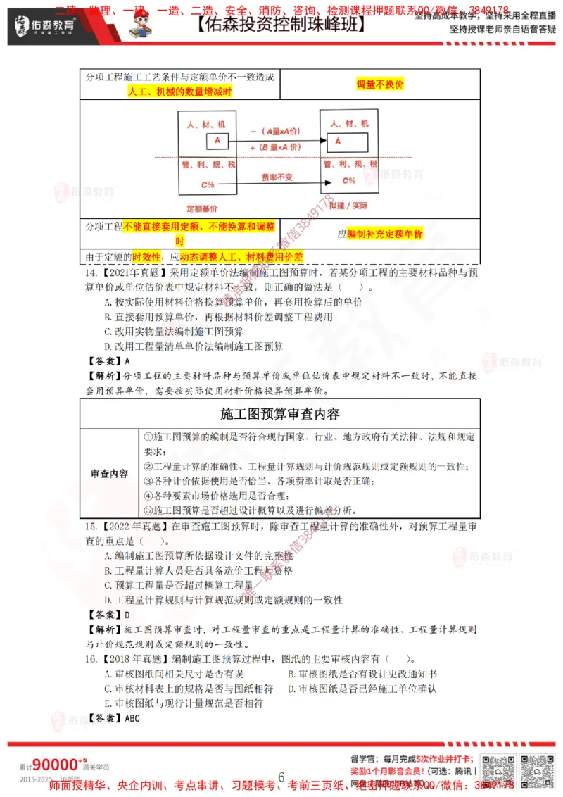 2月21日佑森投资控制珠峰班VIP作业答案_监理工程师_2025监理工程师_2025年监理工程师SVIP_2025年监理土建控制SVIP_02-基础精讲✿高端面授✿深度强化