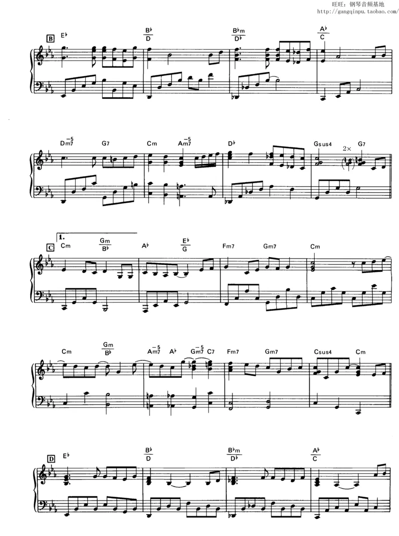 46、钢琴故事2（46页，共10首）_一万首著名钢琴曲谱哈农贝多芬合集视频教学电子版高清无水印可打印_3流行音乐谱_流行钢琴谱合集形式_高清PDF无水印