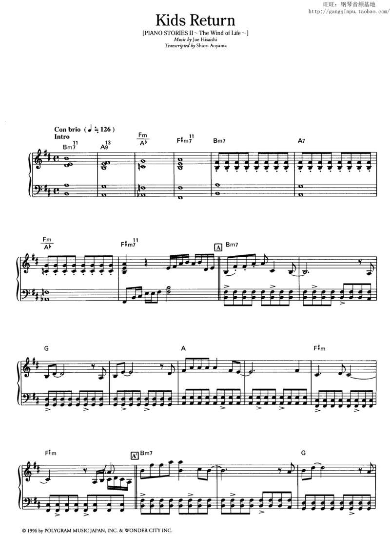 46、钢琴故事2（46页，共10首）_一万首著名钢琴曲谱哈农贝多芬合集视频教学电子版高清无水印可打印_3流行音乐谱_流行钢琴谱合集形式_高清PDF无水印