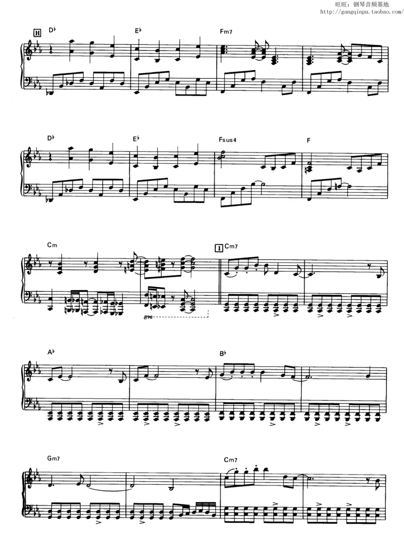 46、钢琴故事2（46页，共10首）_一万首著名钢琴曲谱哈农贝多芬合集视频教学电子版高清无水印可打印_3流行音乐谱_流行钢琴谱合集形式_高清PDF无水印