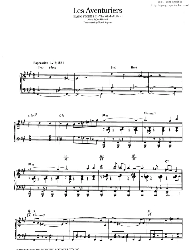 46、钢琴故事2（46页，共10首）_一万首著名钢琴曲谱哈农贝多芬合集视频教学电子版高清无水印可打印_3流行音乐谱_流行钢琴谱合集形式_高清PDF无水印