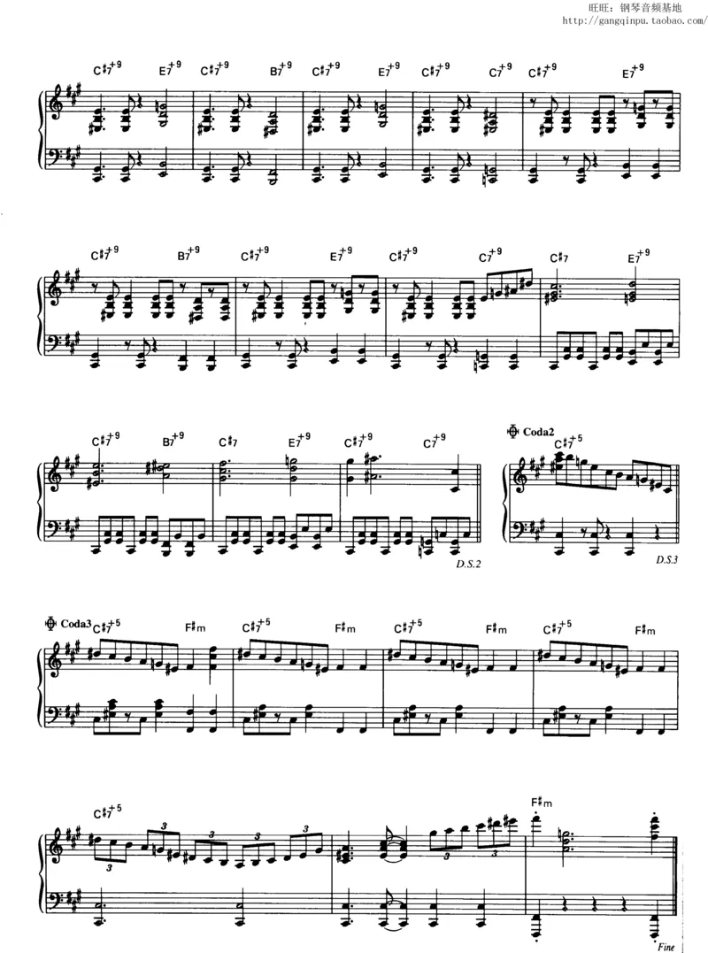 46、钢琴故事2（46页，共10首）_一万首著名钢琴曲谱哈农贝多芬合集视频教学电子版高清无水印可打印_3流行音乐谱_流行钢琴谱合集形式_高清PDF无水印