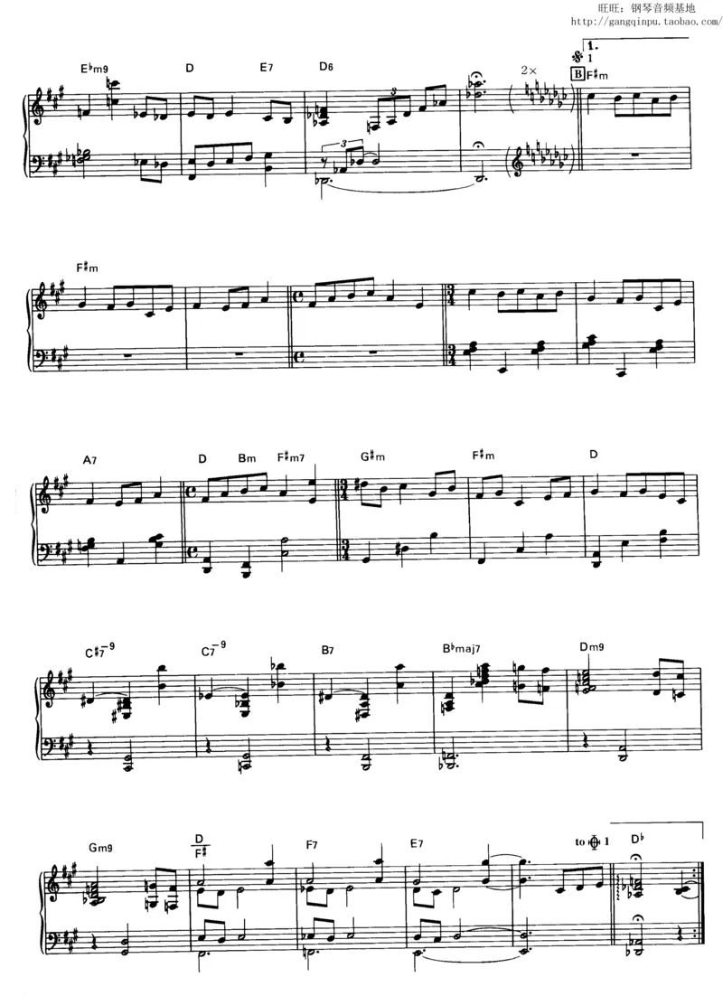 46、钢琴故事2（46页，共10首）_一万首著名钢琴曲谱哈农贝多芬合集视频教学电子版高清无水印可打印_3流行音乐谱_流行钢琴谱合集形式_高清PDF无水印