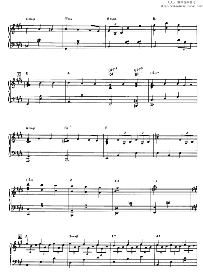 46、钢琴故事2（46页，共10首）_一万首著名钢琴曲谱哈农贝多芬合集视频教学电子版高清无水印可打印_3流行音乐谱_流行钢琴谱合集形式_高清PDF无水印