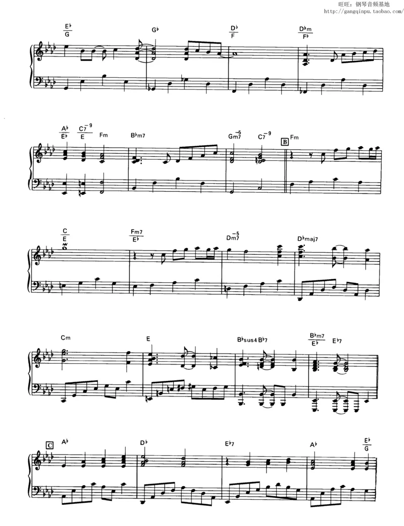 46、钢琴故事2（46页，共10首）_一万首著名钢琴曲谱哈农贝多芬合集视频教学电子版高清无水印可打印_3流行音乐谱_流行钢琴谱合集形式_高清PDF无水印