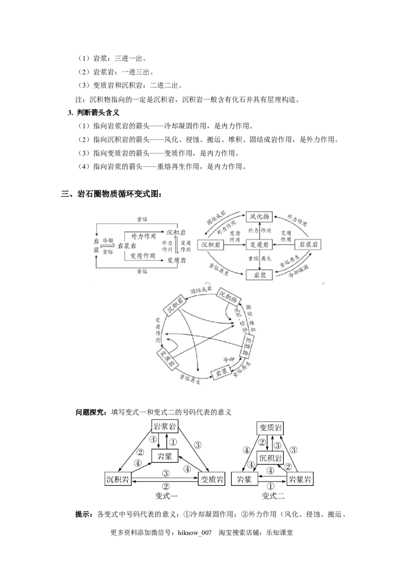 选择性必修1第二章地表形态的塑造第一节（2）_E015高中全科试卷_地理试题_选修1_2.同步练习_同步练习-第3套