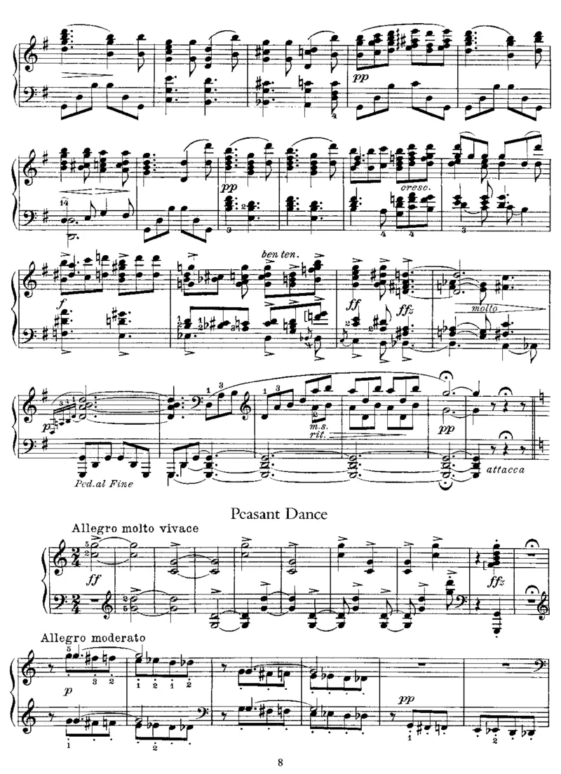 2NordicMelodiesfromOp63_一万首著名钢琴曲谱哈农贝多芬合集视频教学电子版高清无水印可打印_1古典钢琴知名音乐家谱_格里格钢琴谱全集_其他