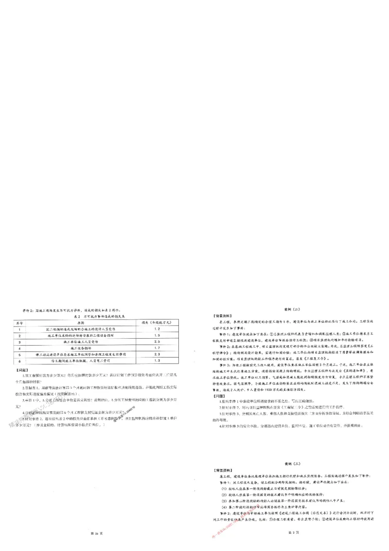 25监理案例-三套卷_1_监理工程师_2025监理工程师_2025年监理工程师SVIP_2025年监理土建案例SVIP_05-考前密训✿央企特训✿机构普押_01-案例《考前三页纸+三套卷》XSW推荐