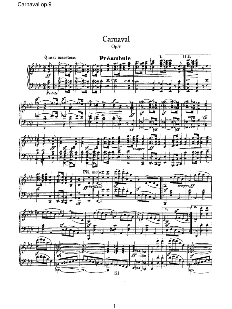 Carnavalop.9_一万首著名钢琴曲谱哈农贝多芬合集视频教学电子版高清无水印可打印_1古典钢琴知名音乐家谱_舒曼钢琴谱全集_RobertSchumann罗伯特&middot;舒曼(1810-1856)