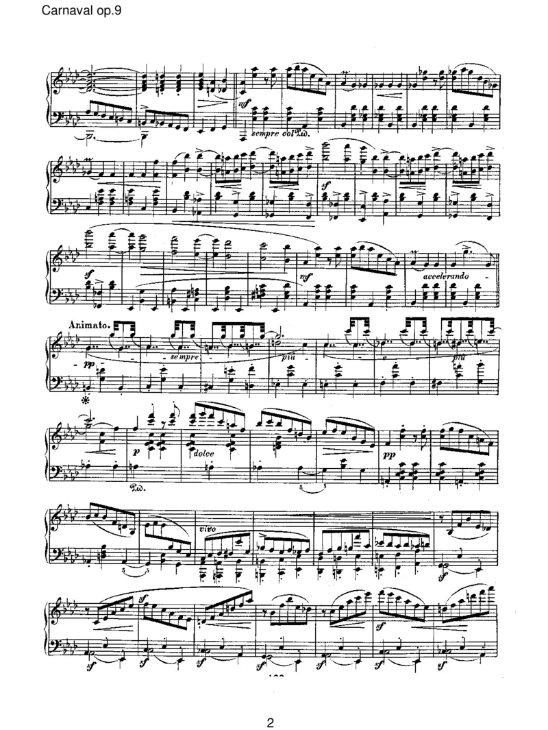 Carnavalop.9_一万首著名钢琴曲谱哈农贝多芬合集视频教学电子版高清无水印可打印_1古典钢琴知名音乐家谱_舒曼钢琴谱全集_RobertSchumann罗伯特&middot;舒曼(1810-1856)