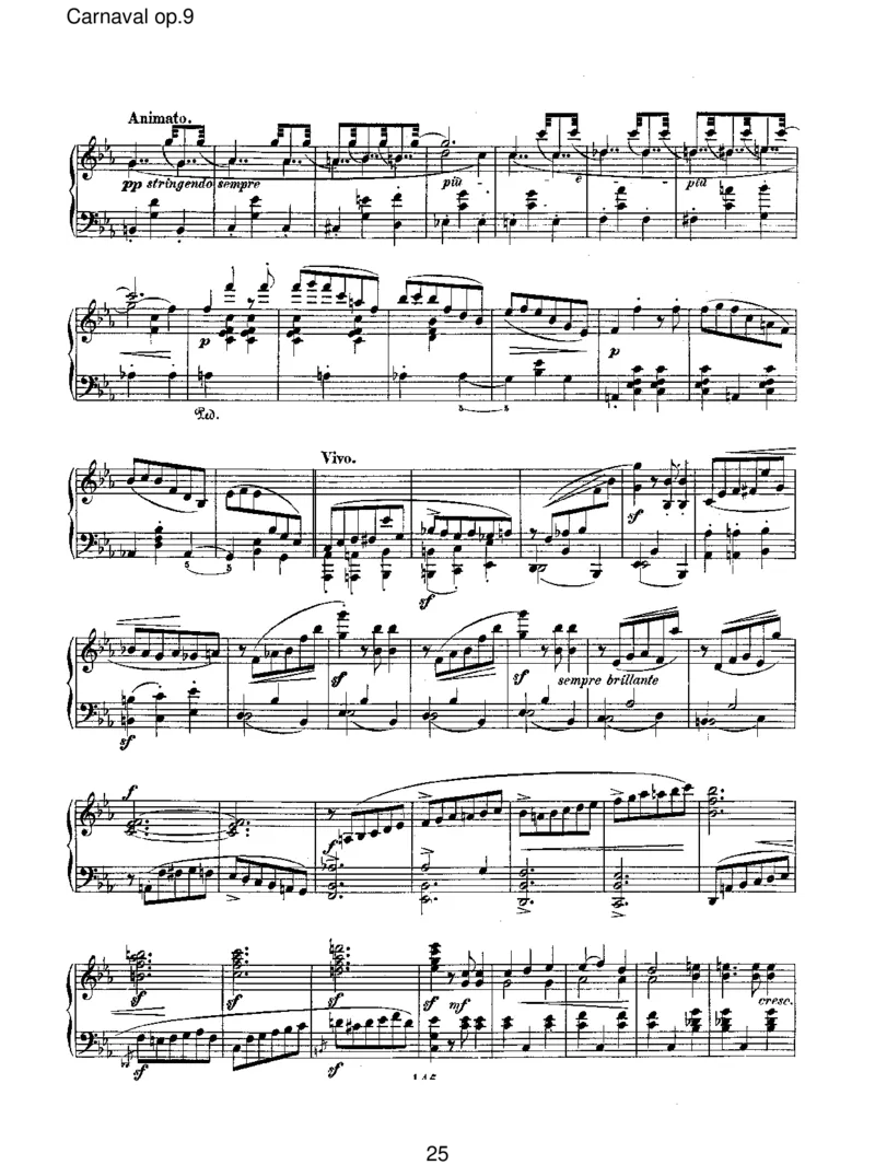 Carnavalop.9_一万首著名钢琴曲谱哈农贝多芬合集视频教学电子版高清无水印可打印_1古典钢琴知名音乐家谱_舒曼钢琴谱全集_RobertSchumann罗伯特&middot;舒曼(1810-1856)