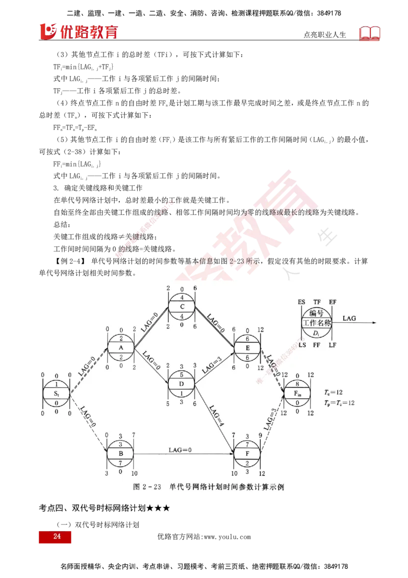 25年《进度控制（水利）》第2章（打印版）_监理工程师_2025监理工程师_2025年监理工程师SVIP_2025年监理水利控制SVIP_02-基础精讲✿高端面授✿深度强化