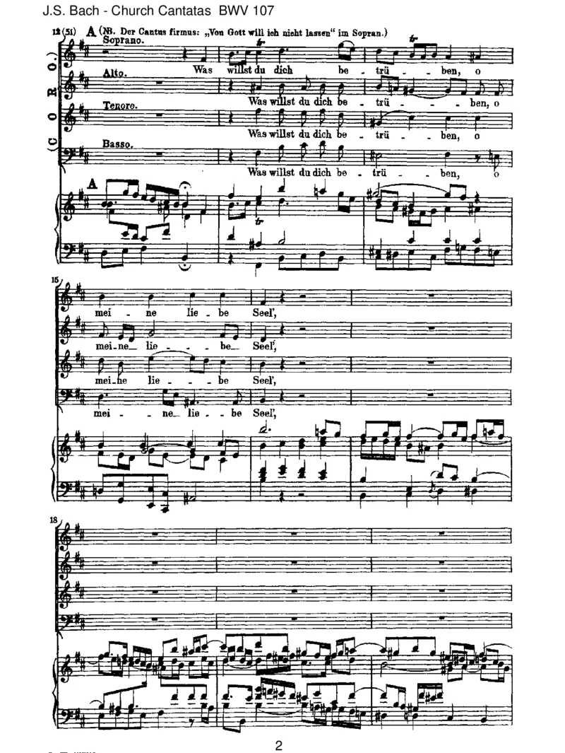 BWV107Waswillstdudichbetr&uuml;ben_一万首著名钢琴曲谱哈农贝多芬合集视频教学电子版高清无水印可打印_1古典钢琴知名音乐家谱_巴赫钢琴谱全集_J.S巴赫作品全集_JohannSebastianBach(1685-1750)巴赫