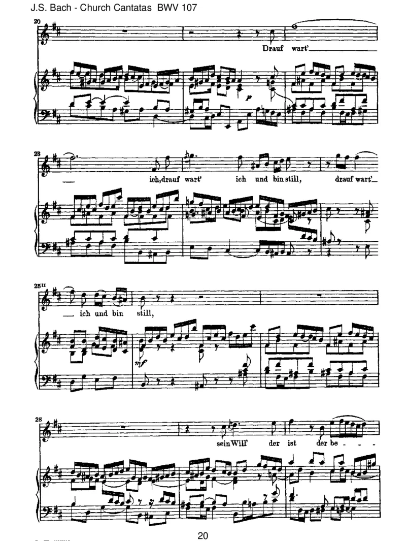 BWV107Waswillstdudichbetr&uuml;ben_一万首著名钢琴曲谱哈农贝多芬合集视频教学电子版高清无水印可打印_1古典钢琴知名音乐家谱_巴赫钢琴谱全集_J.S巴赫作品全集_JohannSebastianBach(1685-1750)巴赫