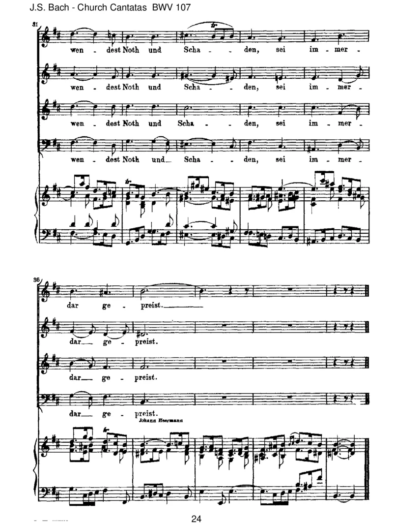 BWV107Waswillstdudichbetr&uuml;ben_一万首著名钢琴曲谱哈农贝多芬合集视频教学电子版高清无水印可打印_1古典钢琴知名音乐家谱_巴赫钢琴谱全集_J.S巴赫作品全集_JohannSebastianBach(1685-1750)巴赫
