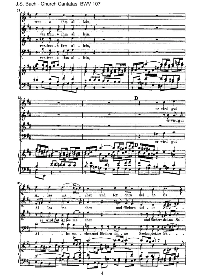 BWV107Waswillstdudichbetr&uuml;ben_一万首著名钢琴曲谱哈农贝多芬合集视频教学电子版高清无水印可打印_1古典钢琴知名音乐家谱_巴赫钢琴谱全集_J.S巴赫作品全集_JohannSebastianBach(1685-1750)巴赫