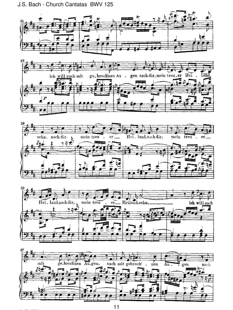 BWV125MitFriedundFreudichfahrdahin_一万首著名钢琴曲谱哈农贝多芬合集视频教学电子版高清无水印可打印_1古典钢琴知名音乐家谱_巴赫钢琴谱全集_J.S巴赫作品全集