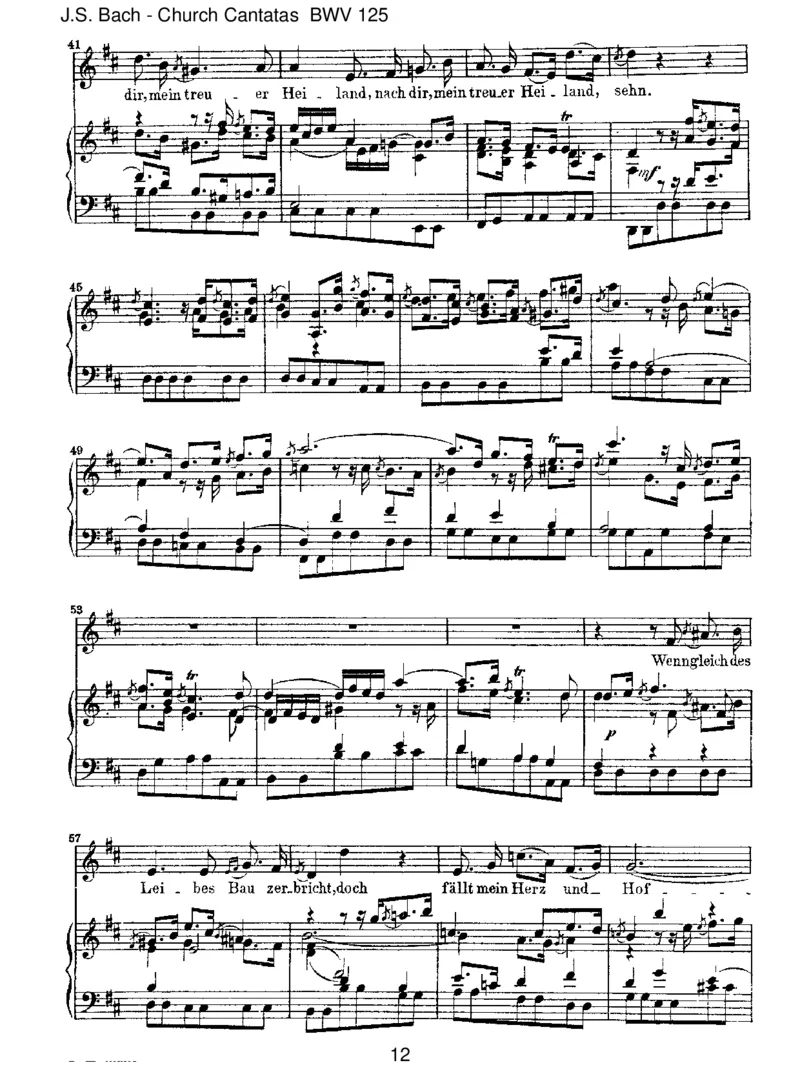 BWV125MitFriedundFreudichfahrdahin_一万首著名钢琴曲谱哈农贝多芬合集视频教学电子版高清无水印可打印_1古典钢琴知名音乐家谱_巴赫钢琴谱全集_J.S巴赫作品全集
