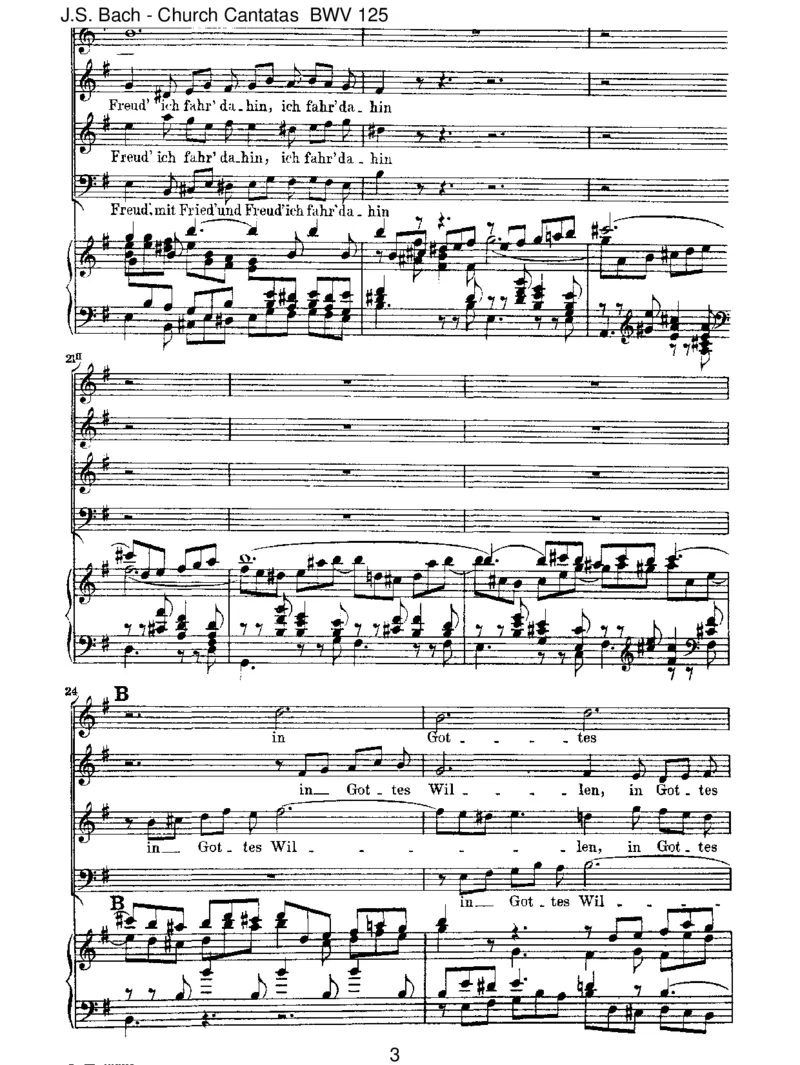 BWV125MitFriedundFreudichfahrdahin_一万首著名钢琴曲谱哈农贝多芬合集视频教学电子版高清无水印可打印_1古典钢琴知名音乐家谱_巴赫钢琴谱全集_J.S巴赫作品全集