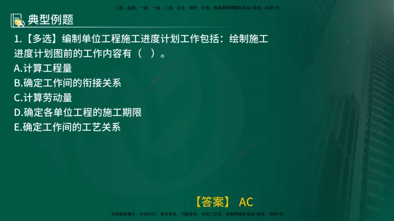 25年《进度控制（土建）》第6章讲义（在线版）_监理工程师_2025监理工程师_2025年监理工程师SVIP_2025年监理土建控制SVIP_02-基础精讲✿高端面授✿深度强化