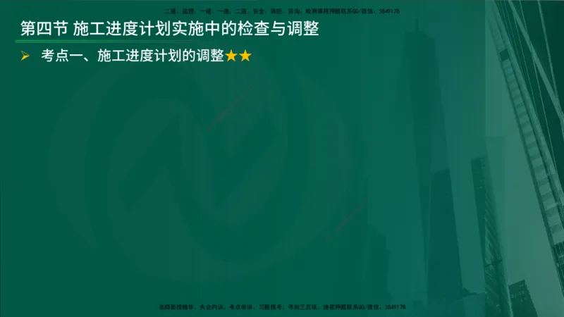 25年《进度控制（土建）》第6章讲义（在线版）_监理工程师_2025监理工程师_2025年监理工程师SVIP_2025年监理土建控制SVIP_02-基础精讲✿高端面授✿深度强化