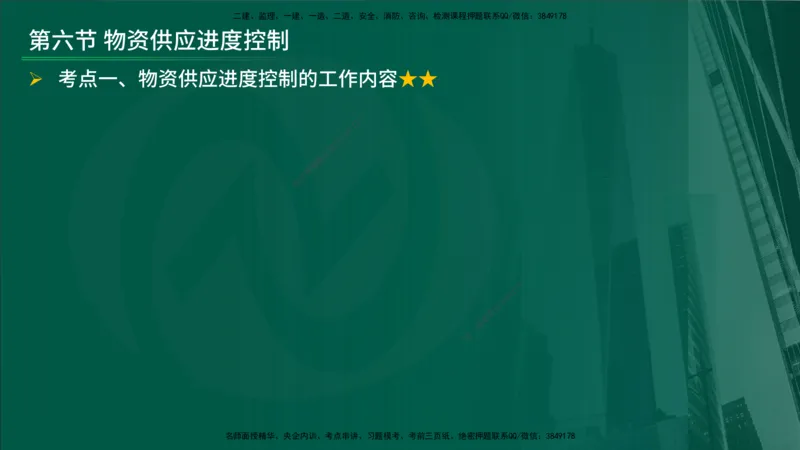 25年《进度控制（土建）》第6章讲义（在线版）_监理工程师_2025监理工程师_2025年监理工程师SVIP_2025年监理土建控制SVIP_02-基础精讲✿高端面授✿深度强化