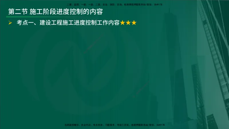 25年《进度控制（土建）》第6章讲义（在线版）_监理工程师_2025监理工程师_2025年监理工程师SVIP_2025年监理土建控制SVIP_02-基础精讲✿高端面授✿深度强化