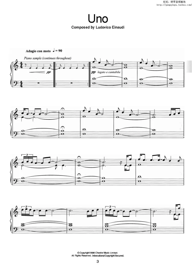 32、意大利钢琴家LudovicoEinaudi《演变》（90页，共12首）_一万首著名钢琴曲谱哈农贝多芬合集视频教学电子版高清无水印可打印_3流行音乐谱_流行钢琴谱合集形式_高清PDF无水印