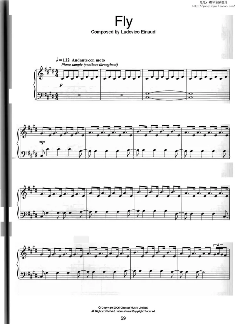 32、意大利钢琴家LudovicoEinaudi《演变》（90页，共12首）_一万首著名钢琴曲谱哈农贝多芬合集视频教学电子版高清无水印可打印_3流行音乐谱_流行钢琴谱合集形式_高清PDF无水印