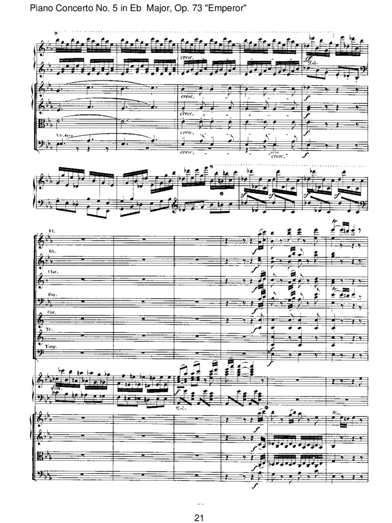 Beethoven-PianoConcertoNo5inEbMajor,Op73'Emperor'-III-Rondo,Allegro_一万首著名钢琴曲谱哈农贝多芬合集视频教学电子版高清无水印可打印_1古典钢琴知名音乐家谱_贝多芬钢琴谱全集