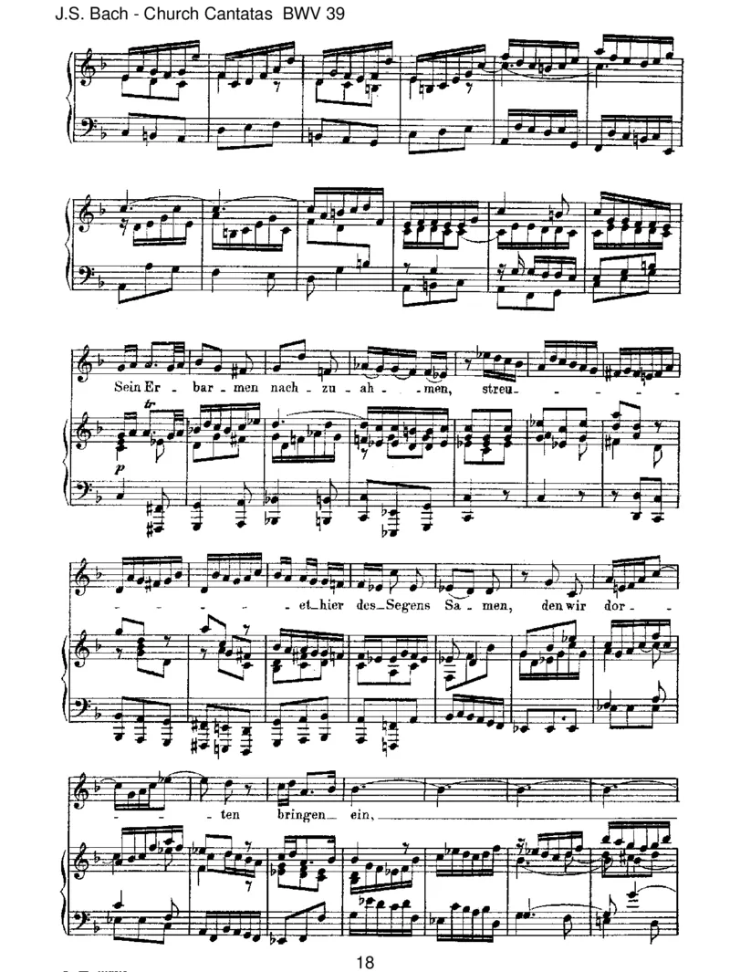 BWV39BrichdemHungrigendeinBrot_一万首著名钢琴曲谱哈农贝多芬合集视频教学电子版高清无水印可打印_1古典钢琴知名音乐家谱_巴赫钢琴谱全集_J.S巴赫作品全集_JohannSebastianBach(1685-1750)巴赫