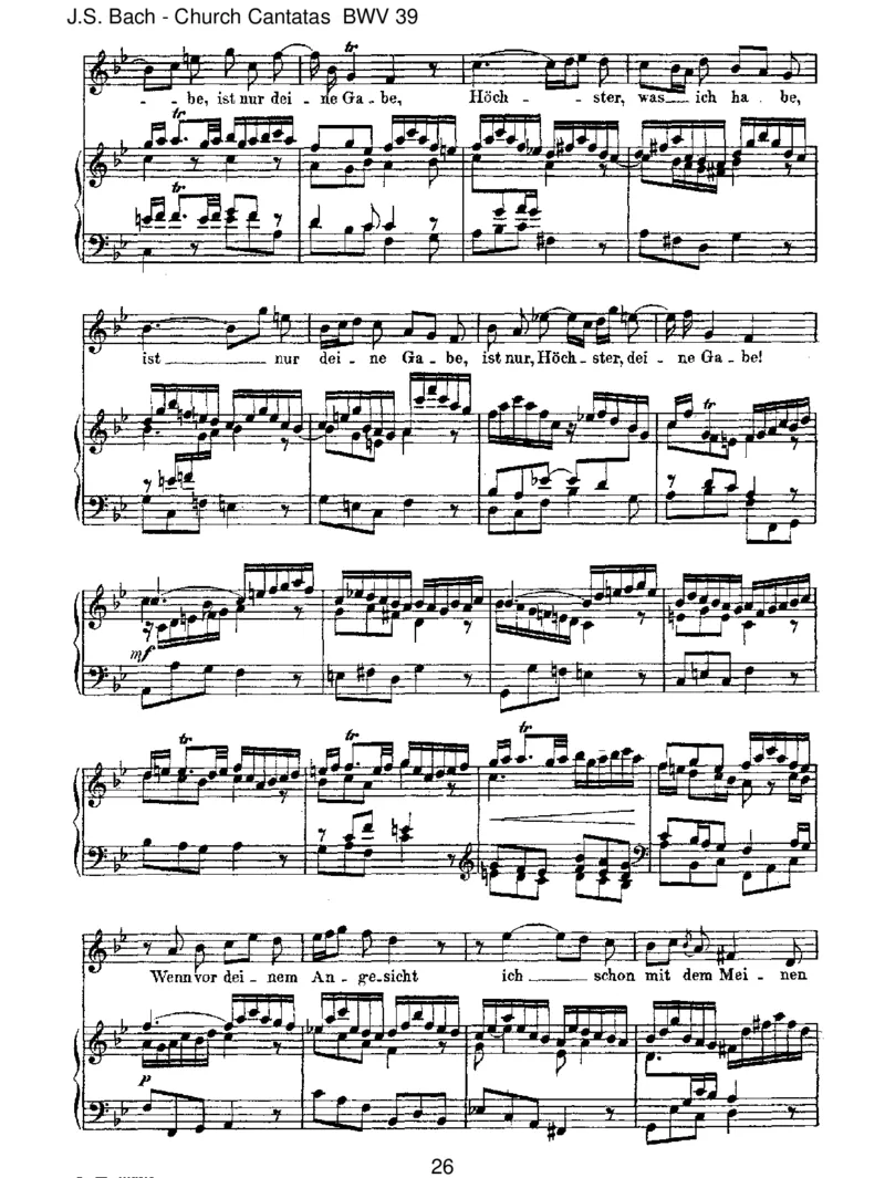 BWV39BrichdemHungrigendeinBrot_一万首著名钢琴曲谱哈农贝多芬合集视频教学电子版高清无水印可打印_1古典钢琴知名音乐家谱_巴赫钢琴谱全集_J.S巴赫作品全集_JohannSebastianBach(1685-1750)巴赫