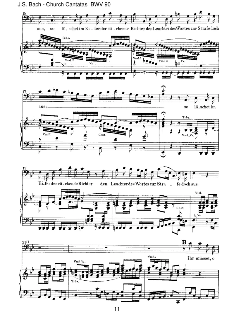 BWV90EsreisseteucheinschrecklichEnde_一万首著名钢琴曲谱哈农贝多芬合集视频教学电子版高清无水印可打印_1古典钢琴知名音乐家谱_巴赫钢琴谱全集_J.S巴赫作品全集