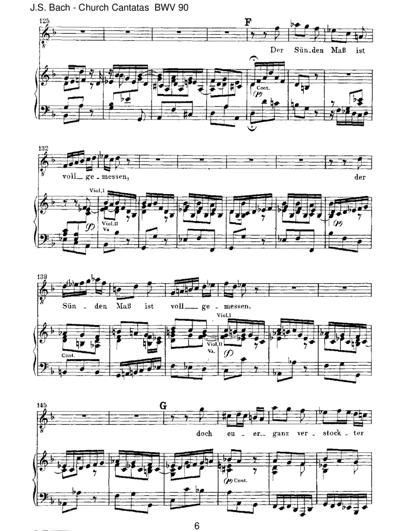 BWV90EsreisseteucheinschrecklichEnde_一万首著名钢琴曲谱哈农贝多芬合集视频教学电子版高清无水印可打印_1古典钢琴知名音乐家谱_巴赫钢琴谱全集_J.S巴赫作品全集