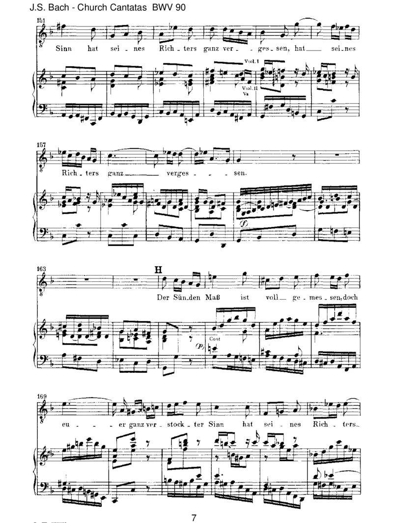 BWV90EsreisseteucheinschrecklichEnde_一万首著名钢琴曲谱哈农贝多芬合集视频教学电子版高清无水印可打印_1古典钢琴知名音乐家谱_巴赫钢琴谱全集_J.S巴赫作品全集
