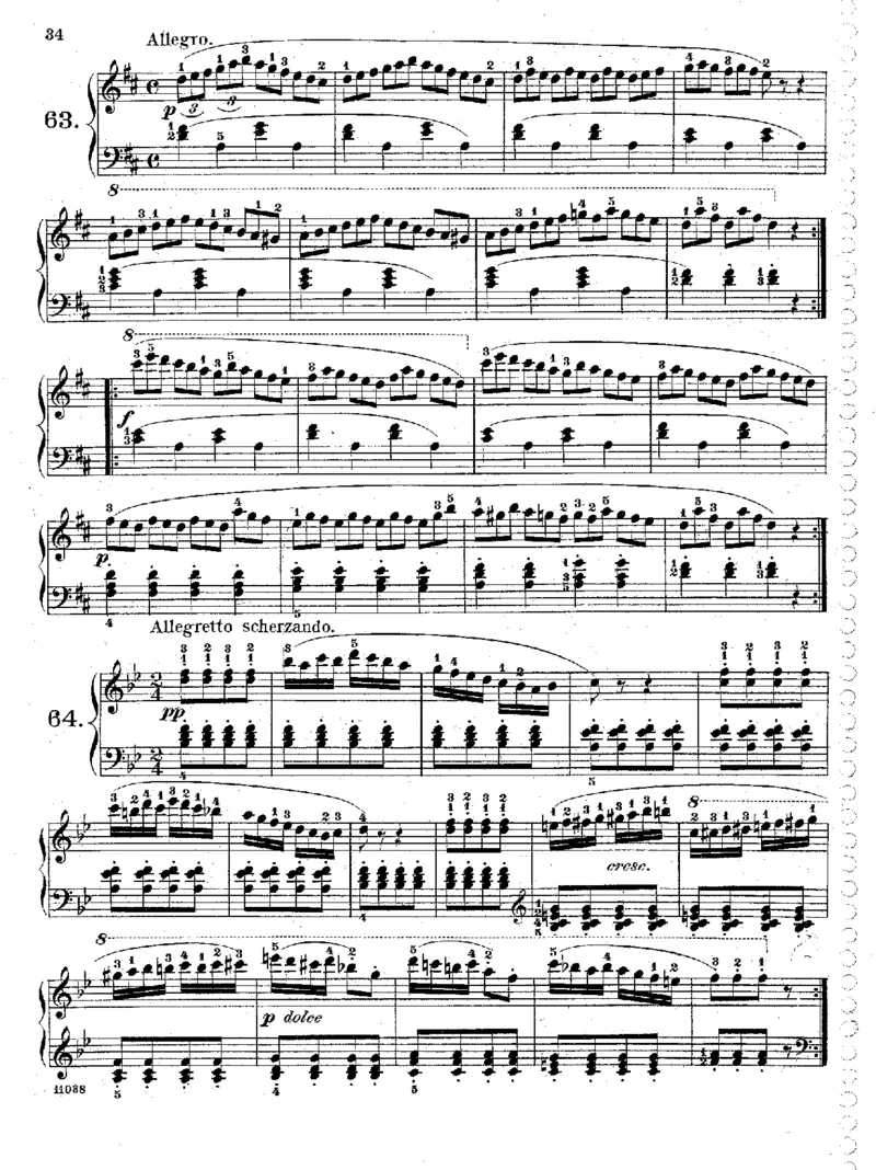 599_一万首著名钢琴曲谱哈农贝多芬合集视频教学电子版高清无水印可打印_09钢琴教材合集_常用教材钢琴谱（80+本）