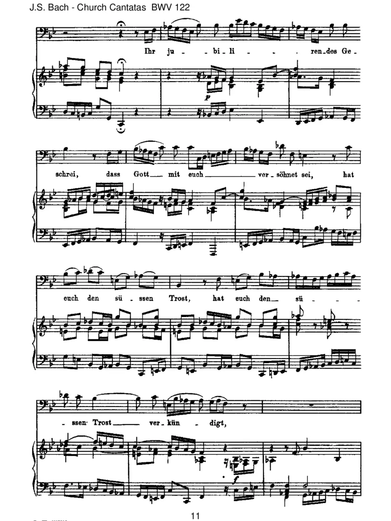 BWV122DasneugeborneKindelein_一万首著名钢琴曲谱哈农贝多芬合集视频教学电子版高清无水印可打印_1古典钢琴知名音乐家谱_巴赫钢琴谱全集_J.S巴赫作品全集_JohannSebastianBach(1685-1750)巴赫