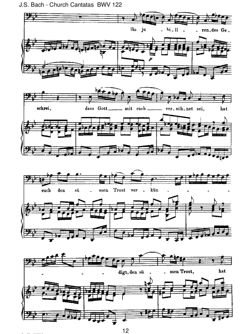 BWV122DasneugeborneKindelein_一万首著名钢琴曲谱哈农贝多芬合集视频教学电子版高清无水印可打印_1古典钢琴知名音乐家谱_巴赫钢琴谱全集_J.S巴赫作品全集_JohannSebastianBach(1685-1750)巴赫