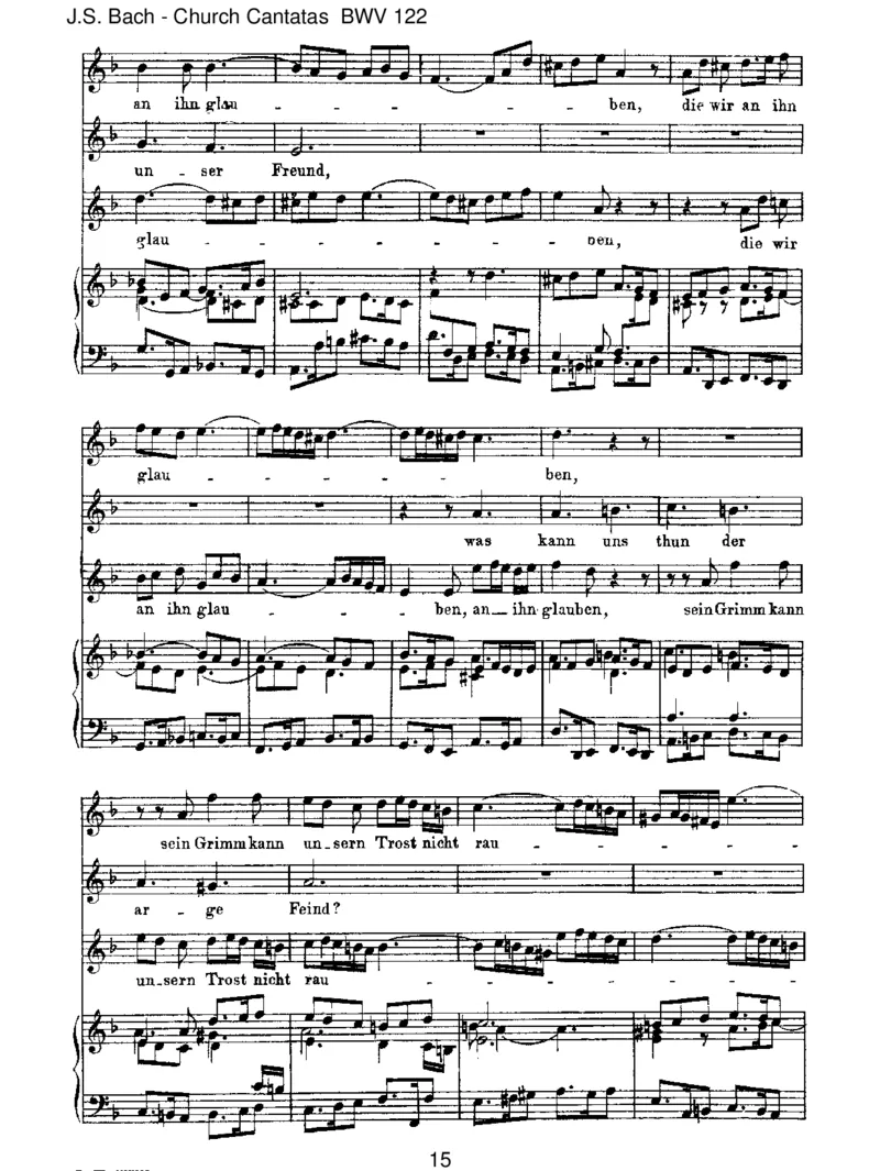BWV122DasneugeborneKindelein_一万首著名钢琴曲谱哈农贝多芬合集视频教学电子版高清无水印可打印_1古典钢琴知名音乐家谱_巴赫钢琴谱全集_J.S巴赫作品全集_JohannSebastianBach(1685-1750)巴赫