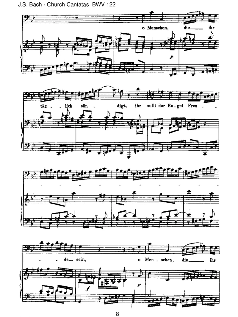 BWV122DasneugeborneKindelein_一万首著名钢琴曲谱哈农贝多芬合集视频教学电子版高清无水印可打印_1古典钢琴知名音乐家谱_巴赫钢琴谱全集_J.S巴赫作品全集_JohannSebastianBach(1685-1750)巴赫