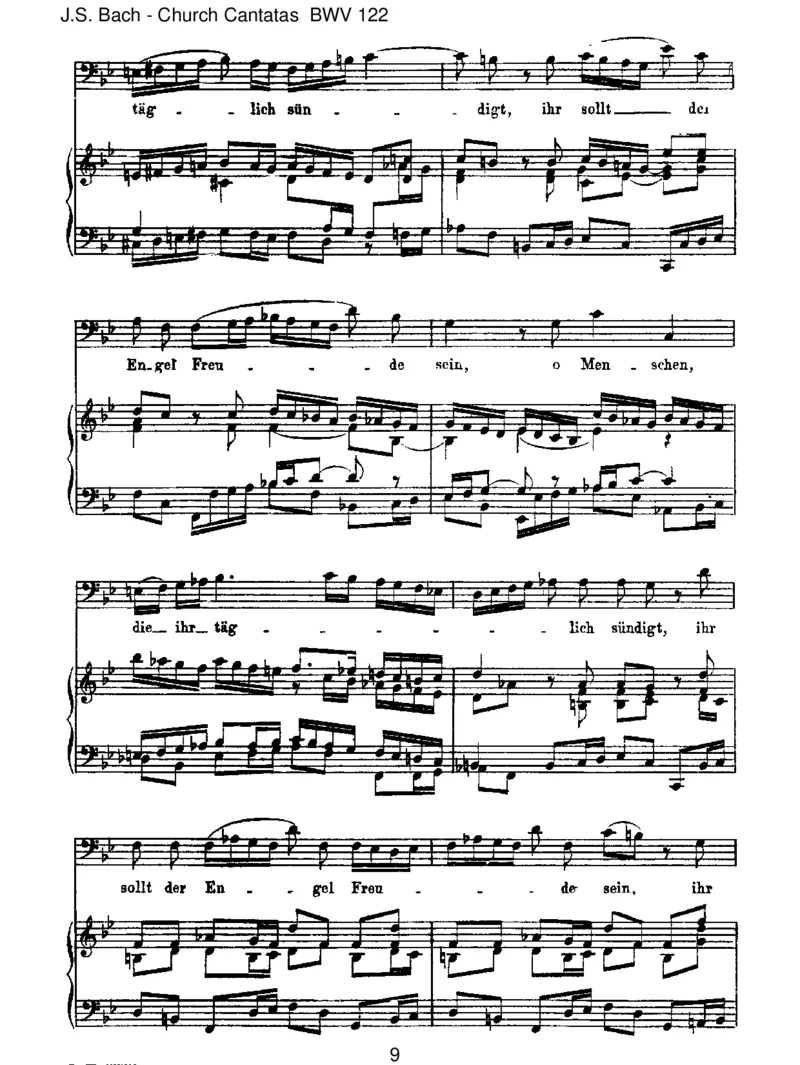 BWV122DasneugeborneKindelein_一万首著名钢琴曲谱哈农贝多芬合集视频教学电子版高清无水印可打印_1古典钢琴知名音乐家谱_巴赫钢琴谱全集_J.S巴赫作品全集_JohannSebastianBach(1685-1750)巴赫